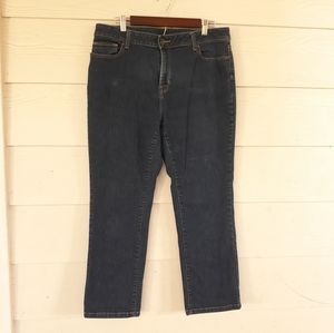 L.L. Bean Classic Fit jeans.  Size 16.